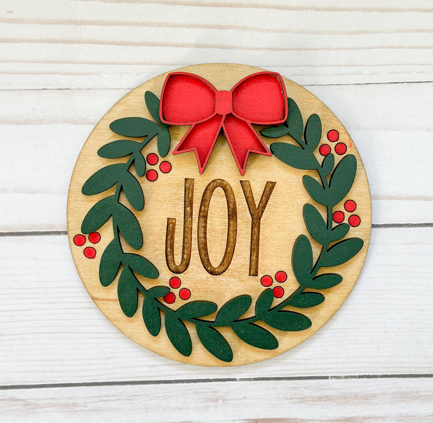 New Limited Edition Joy Wreath Interchangeable Shape