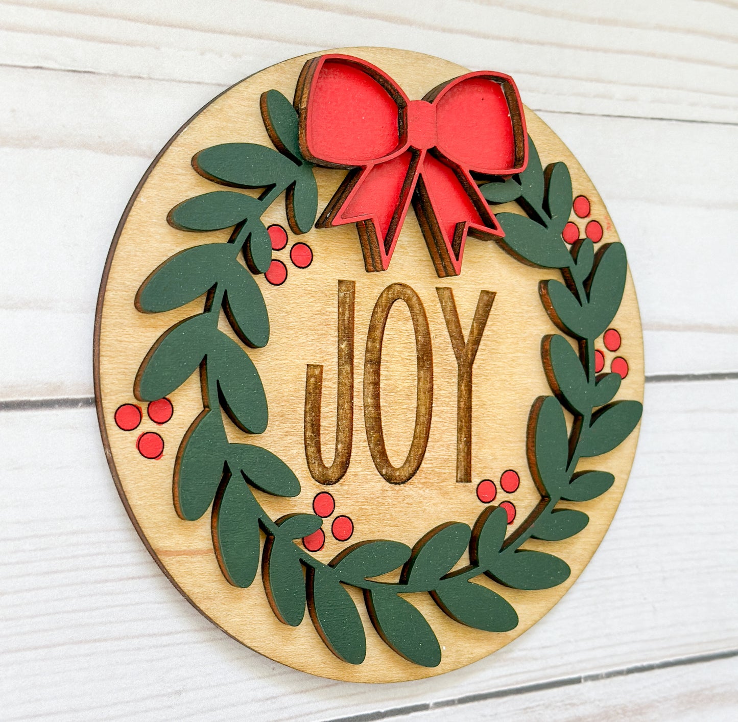 New Limited Edition Joy Wreath Interchangeable Shape