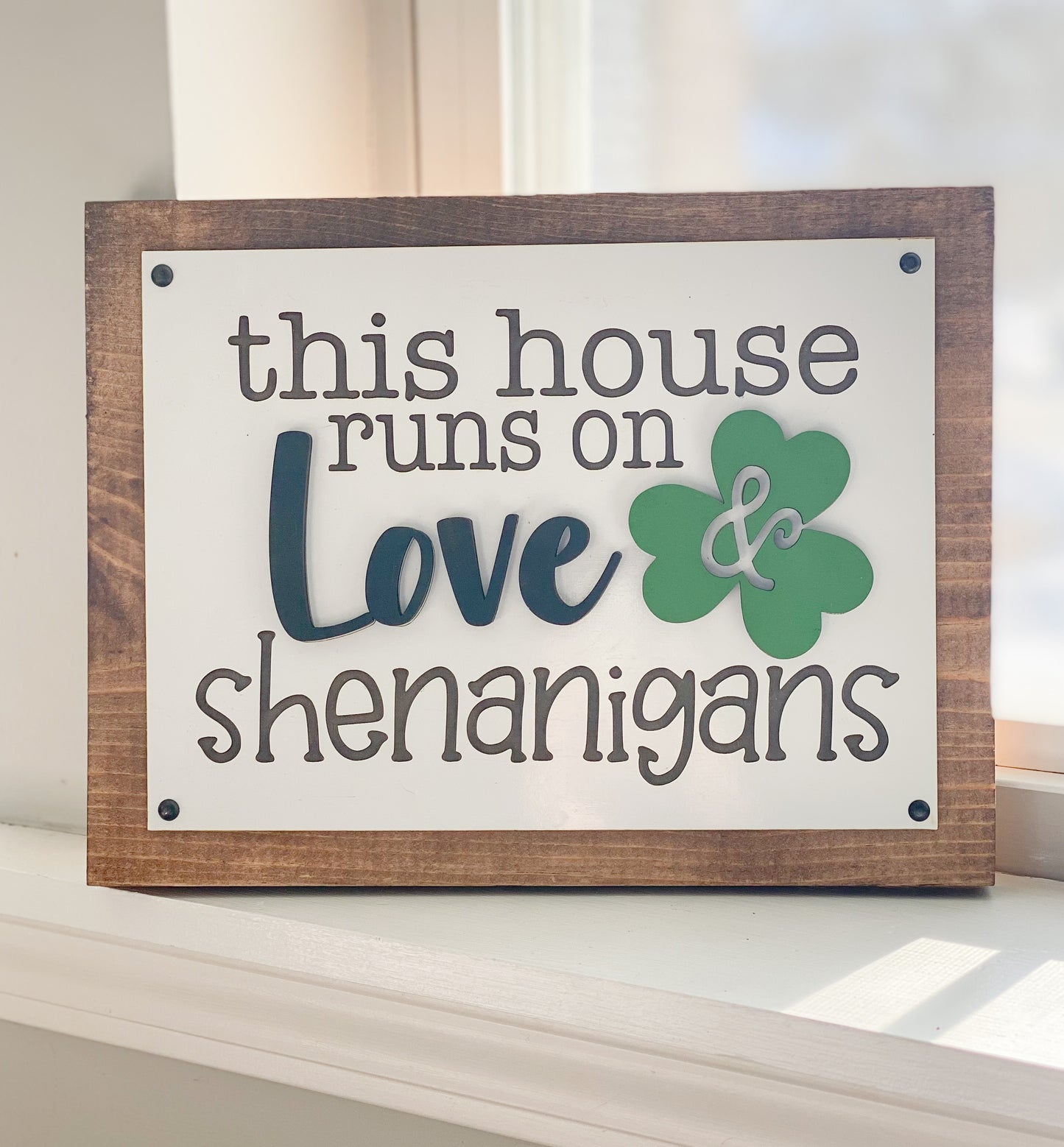 Love & Shenanigans Sign