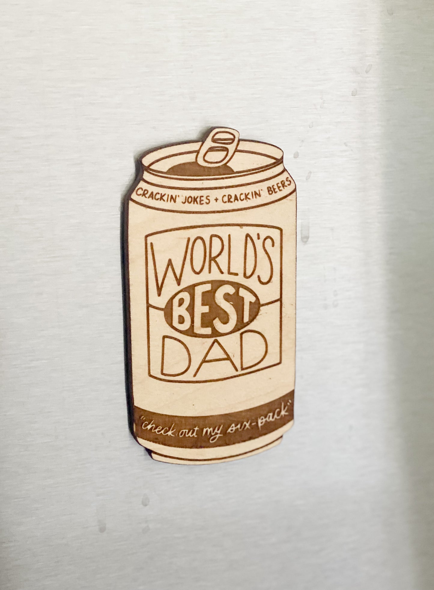 Funny Beer Can Magnet