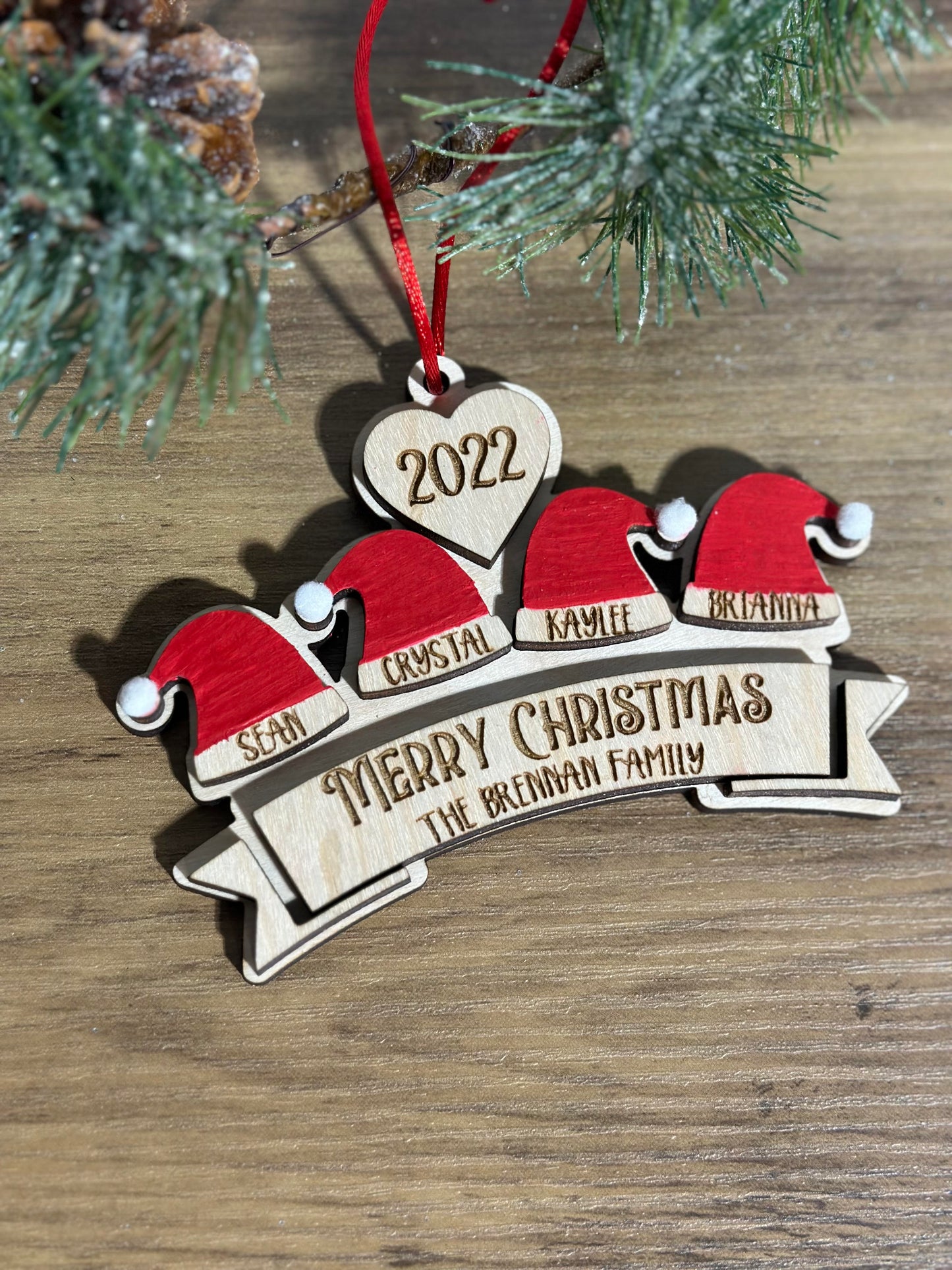 Personalized Family Ornament