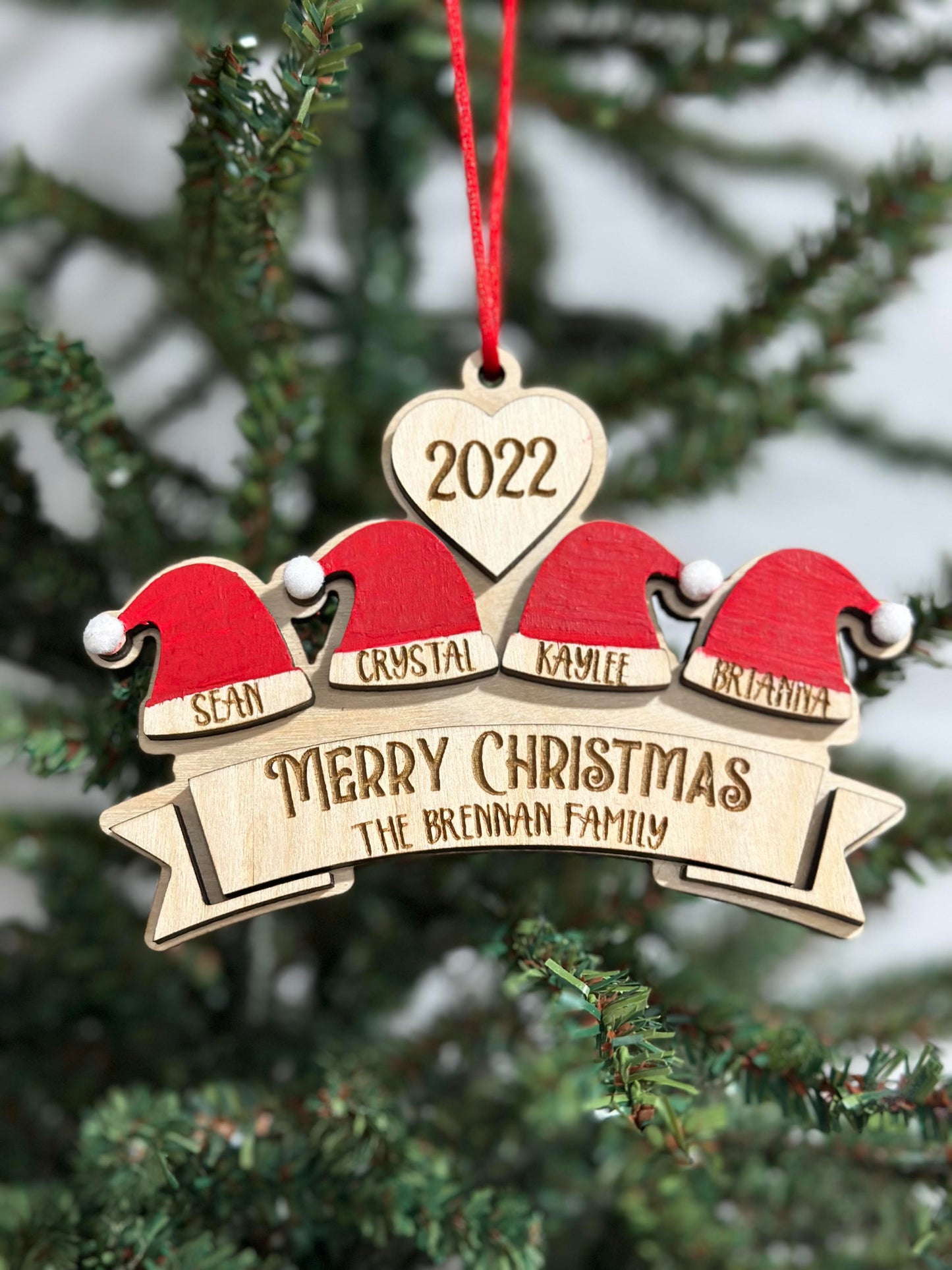 Personalized Family Ornament