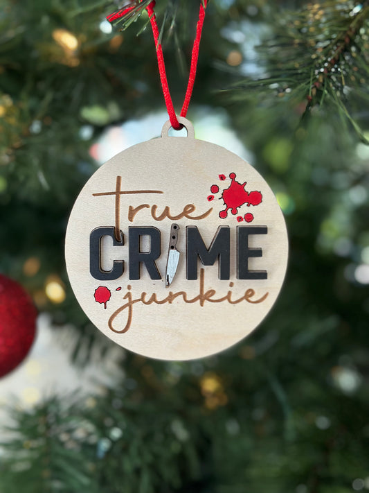 True Crime Ornament