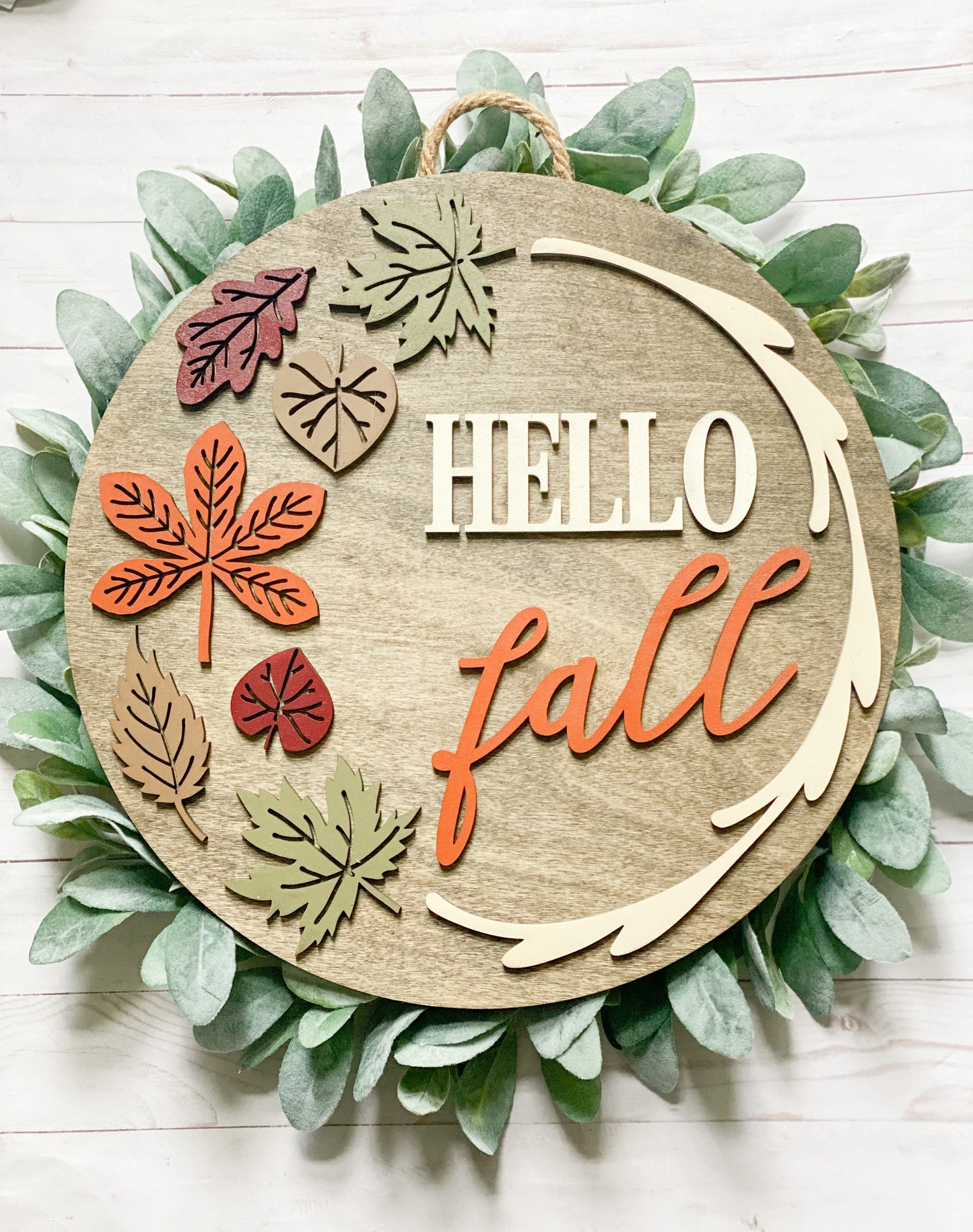 Hello Fall Door Hanger