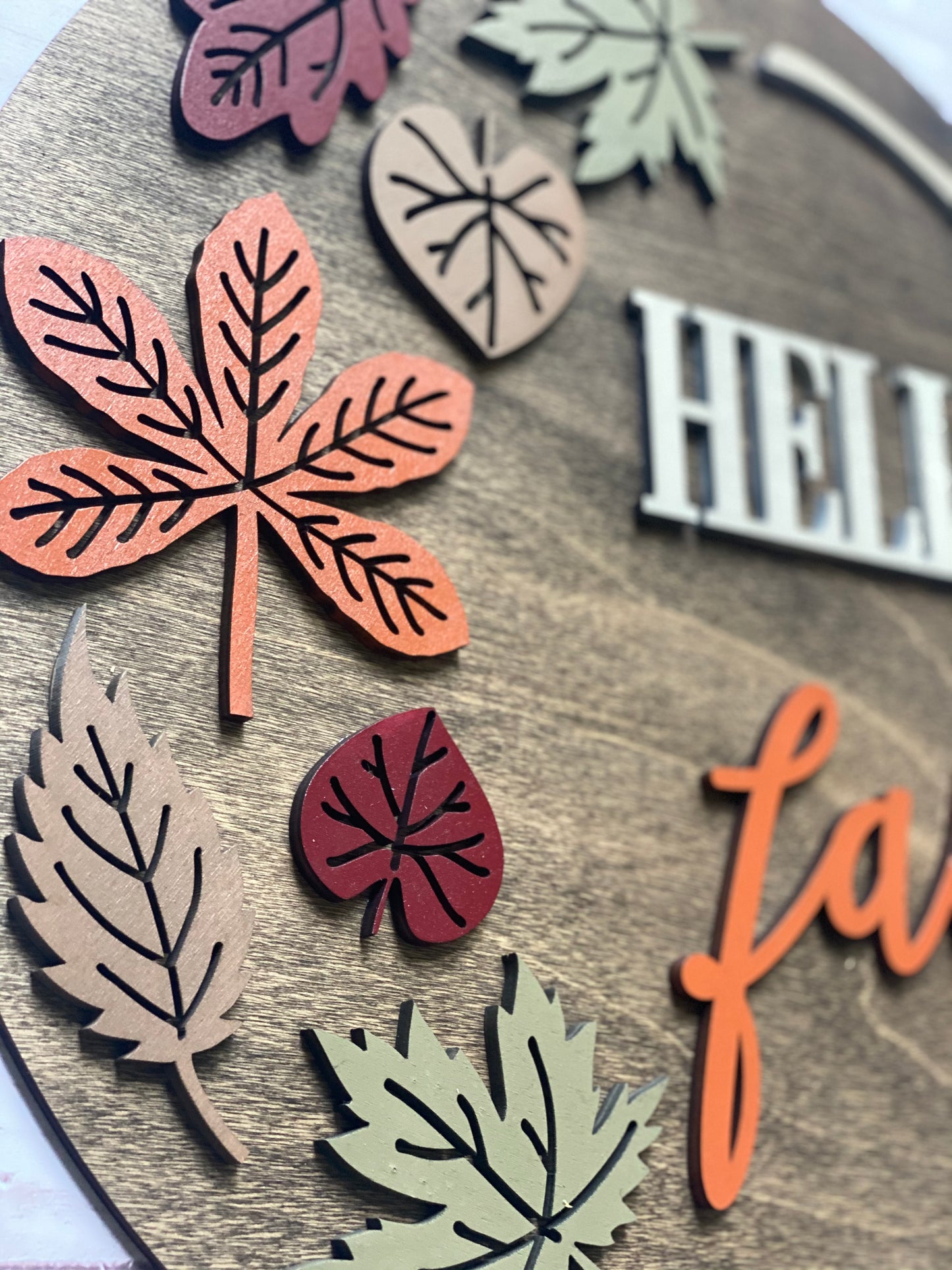 Hello Fall Door Hanger