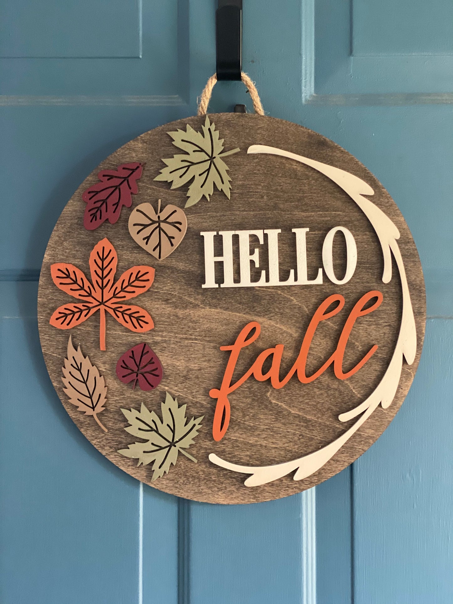 Hello Fall Door Hanger