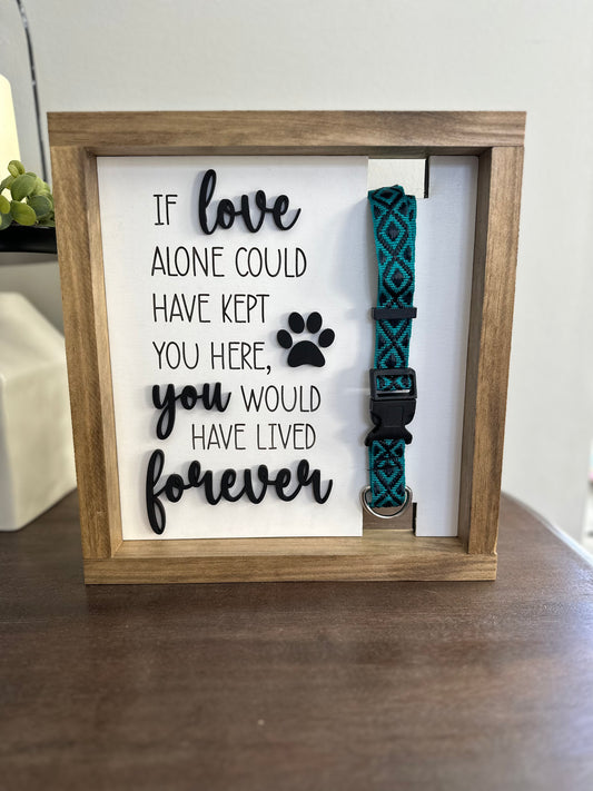 Dog Collar Remembrance Frame