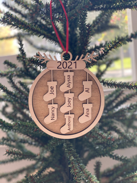 Personalized Family Ornament